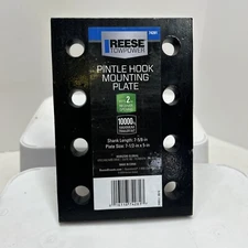Reese Towpower Pintle Hook Mount 74281 | 10000 Lb Trailer | 1000Lb Tongue