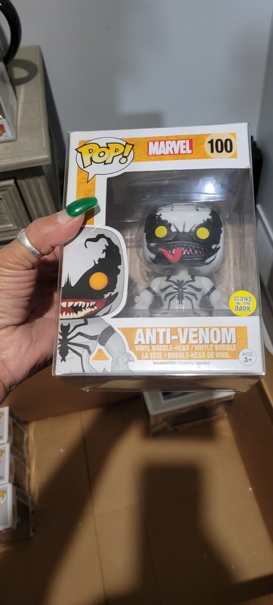 Funko Pop! Marvel Anti Venom 100 box ERROR box MISPRINT | eBay