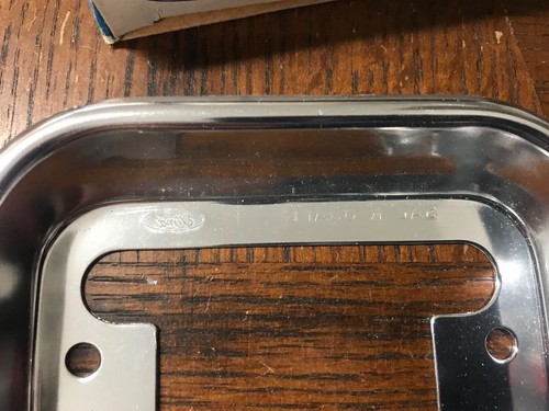 1969 1970 NOS FORD STATION WAGON REVERSE BACKUP LIGHT LENS BEZEL C9AZ-15513-A - Picture 2 of 3