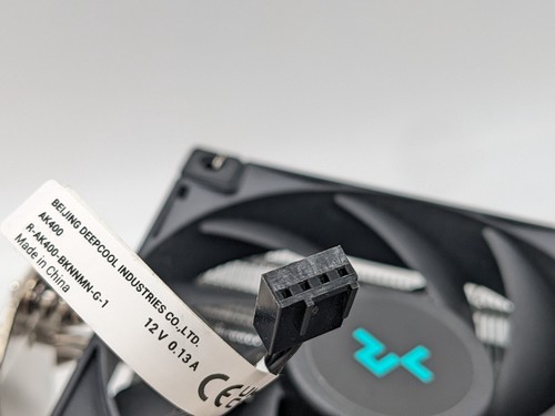 DeepCool AK400 120mm CPU cooler fan with heatsink black READ DESCRIPTION - Zdjęcie 11 z 15