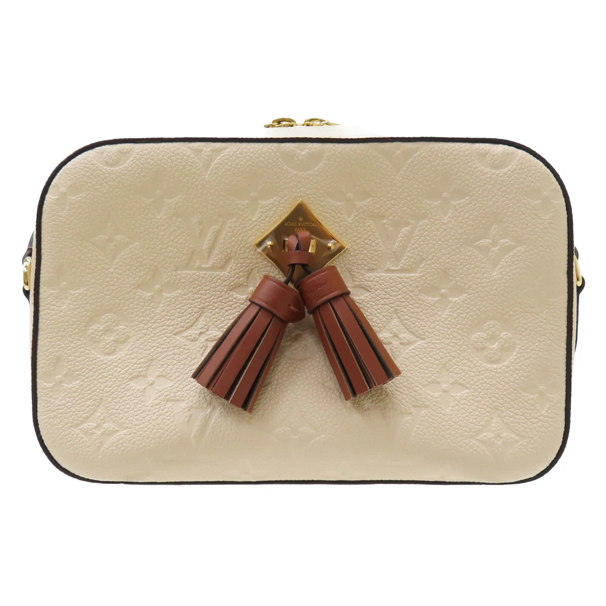 saintonge monogram empreinte leather