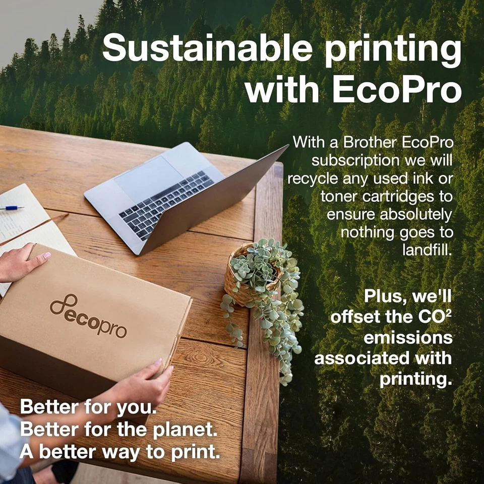 BROTHER HL-L2400DWE Wireless Mono Laser Printer WITH TONER! - Image 4 of 4