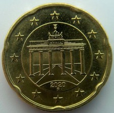 Germany 20 euro cent  2020  F
