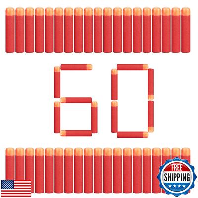 Toosci Mega Dart Refill Pack 60 Pcs 9.5cm Compatible with Nerf Mega Guns, Uni