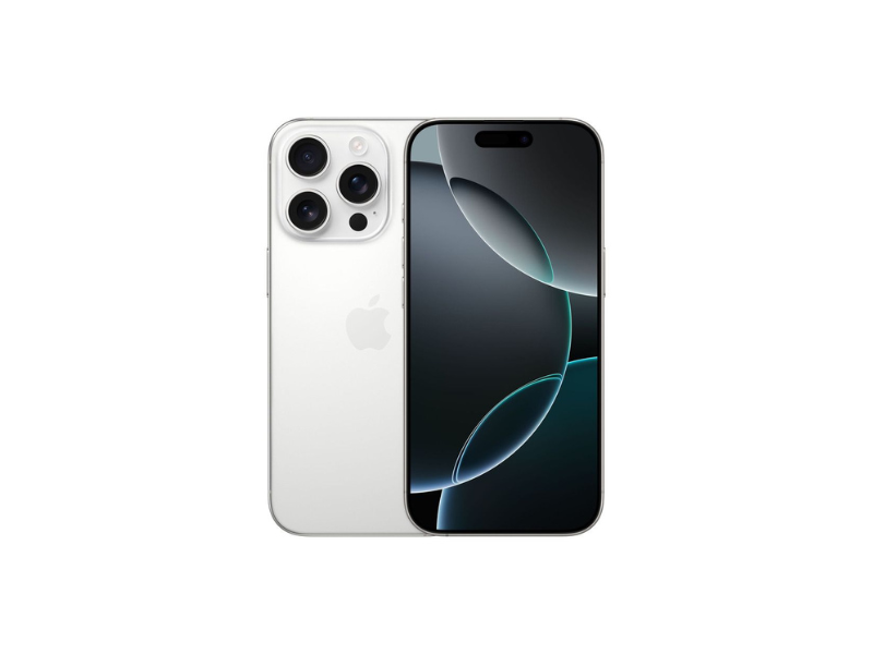 世界的に有名な Apple iPhone 2024 Titanium White UNLOCKED 128GB Pro 16 スマートフォン本体