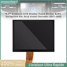 8.4" 18.1*14.4 Uconnect LCD Display Touch Screen Pour Jeep Grand Cherokee 17-22