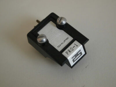 Shure Pro-1 Stereo CARTRIDGE F Garrard 301 401 Thorens 124 125 Empire Turntable