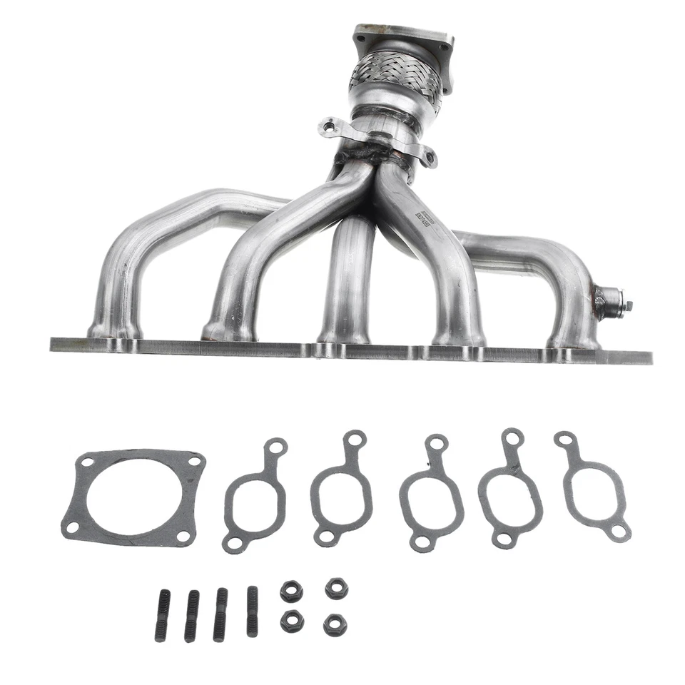Exhaust Manifold w/ Gasket Kit for Volvo 850 S70 V70 L5 2.4L Naturally Aspirated - Image 2 of 4