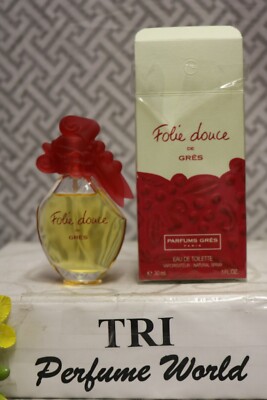 Folie Douce de GRES Parfums Gres Eau de Toilette Women Spray 1 fl. oz.