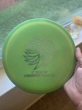 NEW Prodigy Discs 400 F1 173g  Beautiful Swirly Green/Yellow w/tournament Stamp.