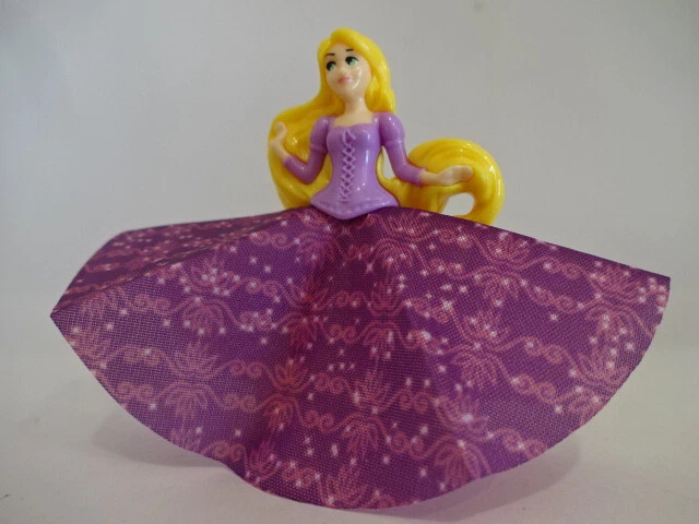 Spiel & Sammelfigur / Disney Prinzessin / Rapunzel mit lila Kleid mit Muster