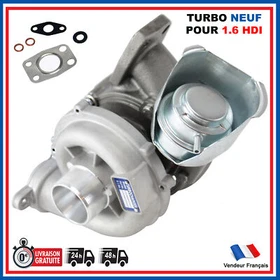 Turbolader für Citroen C3 C4 Xsara Picasso 1.6 HDI Ford Focus C-Max 1.6 TDCI