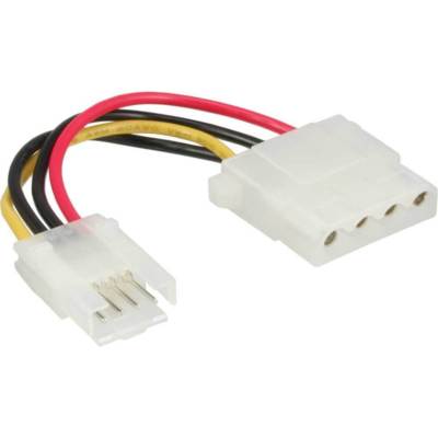 Cavo Alimentazione Da 4 Pin Mini Floppy A SATA 15 Pin Maschio – 20 Cm – 3 Pezzi – Adattatore Per HDD E SSD – Accessorio PC