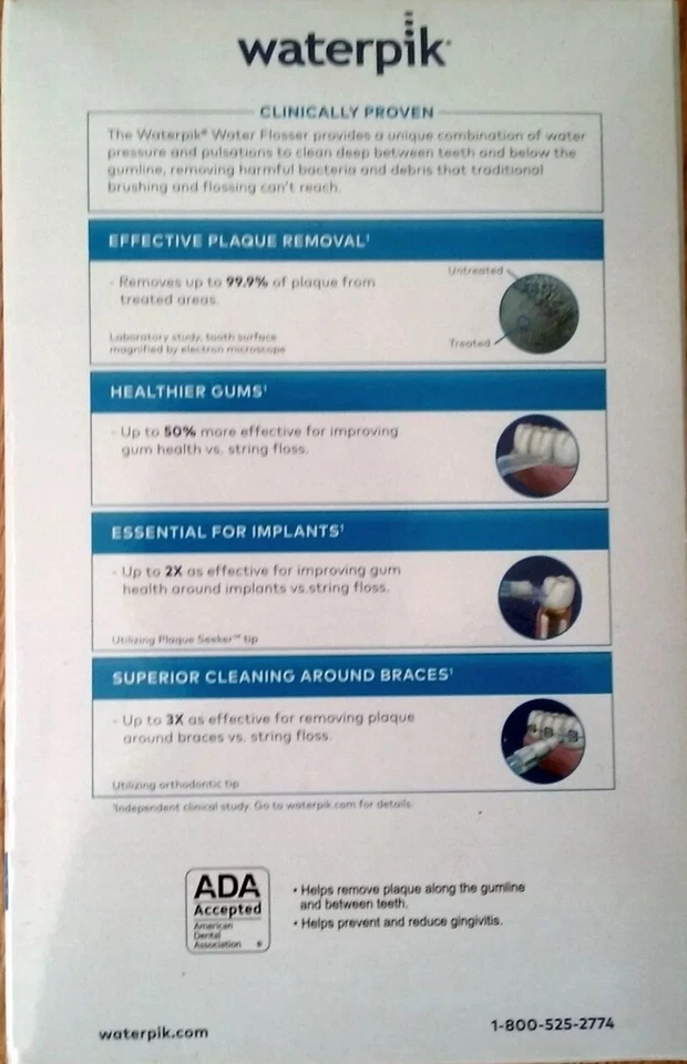 Hilo dental Waterpik Ultra Water SELLADO Foto 4 de 4