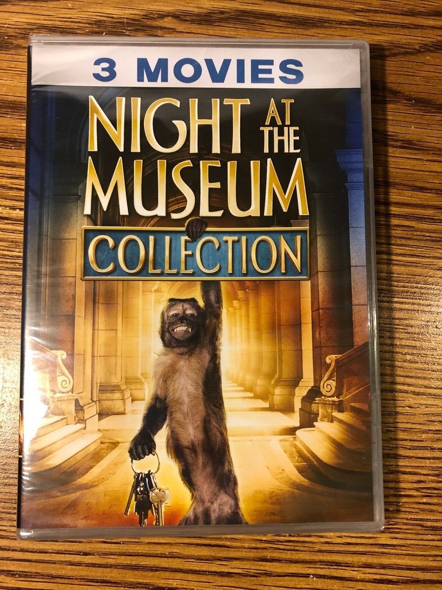 Night at the Museum Collection DVD 3-Disc Set Trilogy 1 2 3 Tomb