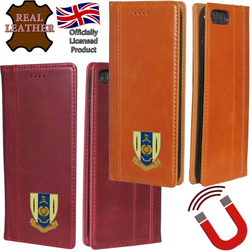 Phone Case Royal Marine Commando Leather Wallet Navy Apple iPhone 7 8 plus X - Picture 10 of 16