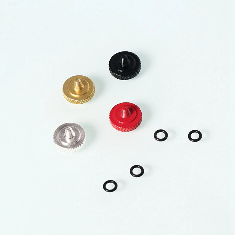 Botón de liberación de obturador cóncavo de metal negro - para Leica/Fuji/Nikon/Canon, etc. Foto 3 de 4