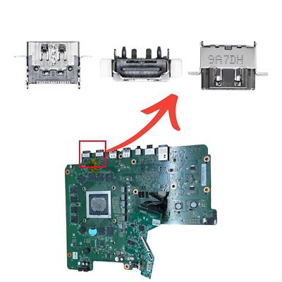 Original OEM Microsoft Xbox One X 1787 HDMI Port Socket Connector Replacement