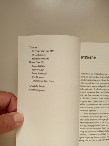 Notes from the Field by Anna Deavere Smith (2019, Trade Paperback) - Picture 12 of 24