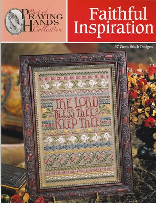 Cross Stitch Faith Inspiration  Designs Book, New - 37 Religious Themes