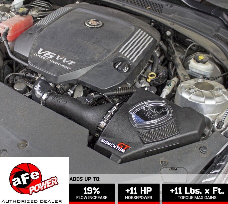 AFE 54-74205 Momentum GT Pro 5R Cold Air Intake 2013-2015 Cadillac
