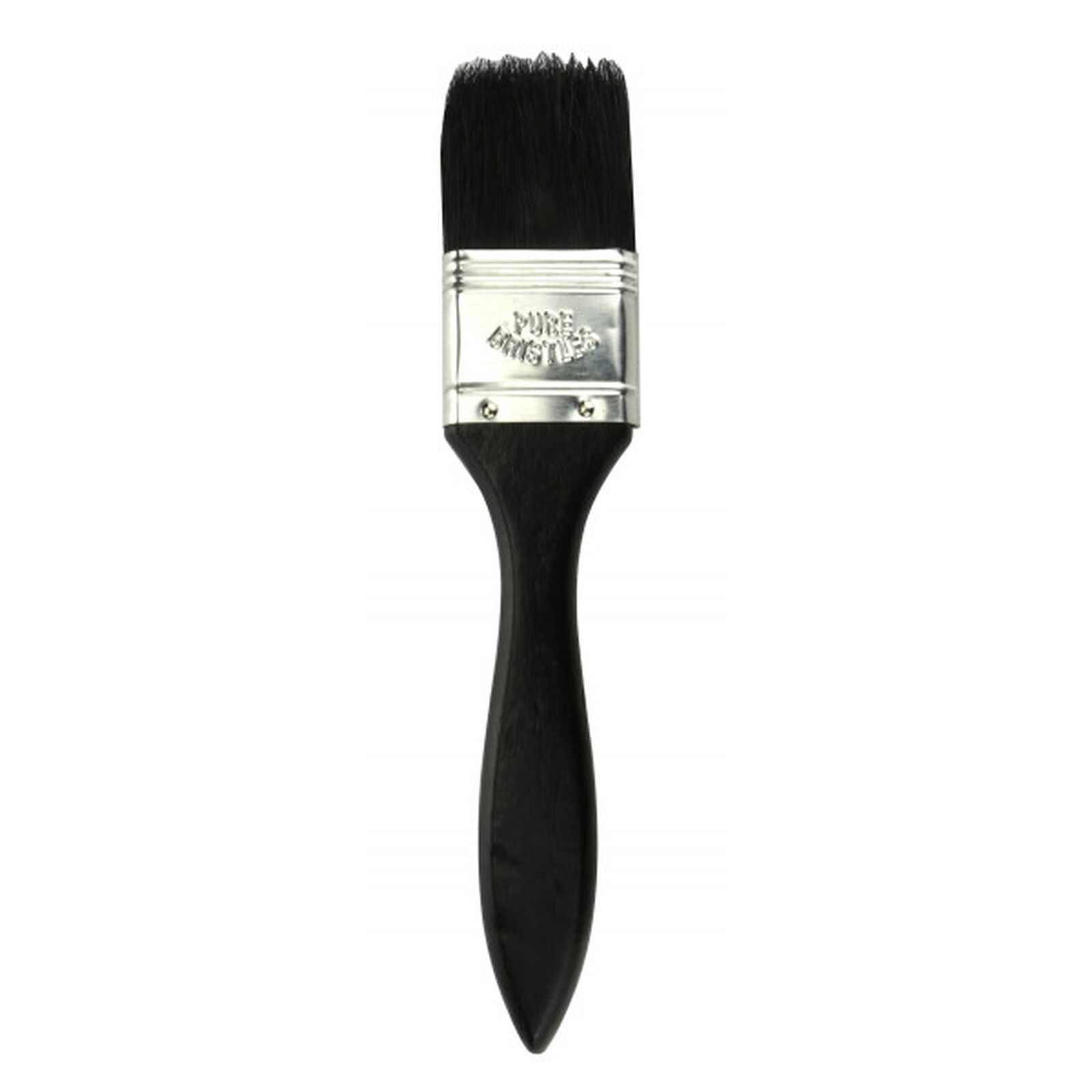 Economy Paint Brush 1.5 inch - Pure Black Bristle - Cottam Brush PPB00140
