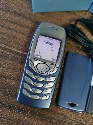 Nokia 6100 - blue (Unlocked) Original Mobile Phone