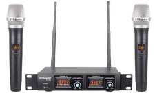 Gtd Audio 32 Selectable Channels Wireless Handheld Microphone Mic System Lx-22