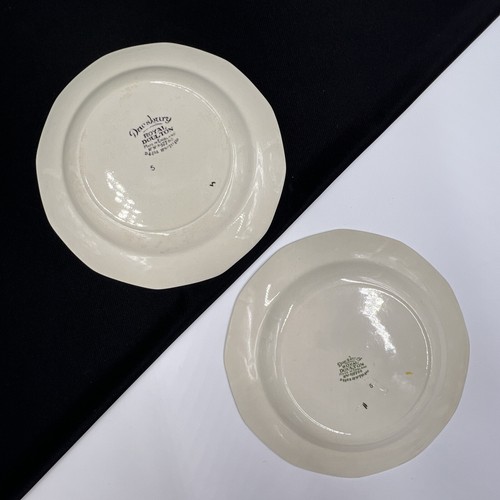 Royal Doulton Duesbury Set Of (2) 7 3/8” Dessert/Pie Plate Stoneware England - Picture 6 of 14