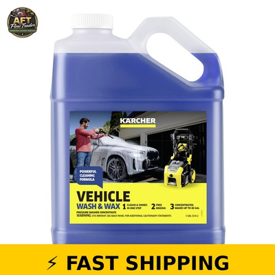 #ad Kärcher Vehicle Wash and Wax Pressure Washer Detergent $41.99