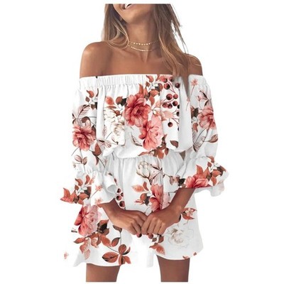 Sommerkleid Carmen-Kleid Beach Boho