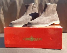 POMOD'API GREY WOMEN'S TRIP BOOTS-EURO SIZE 33-ANKLE BOOTS