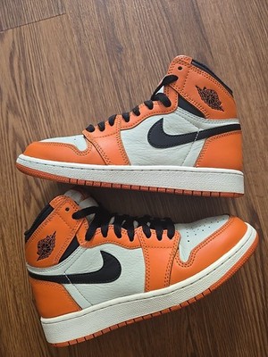 Air Jordan 1 Retro OG High Reverse Shattered Backboard 2.0 GS Sz 5y Lightly Used