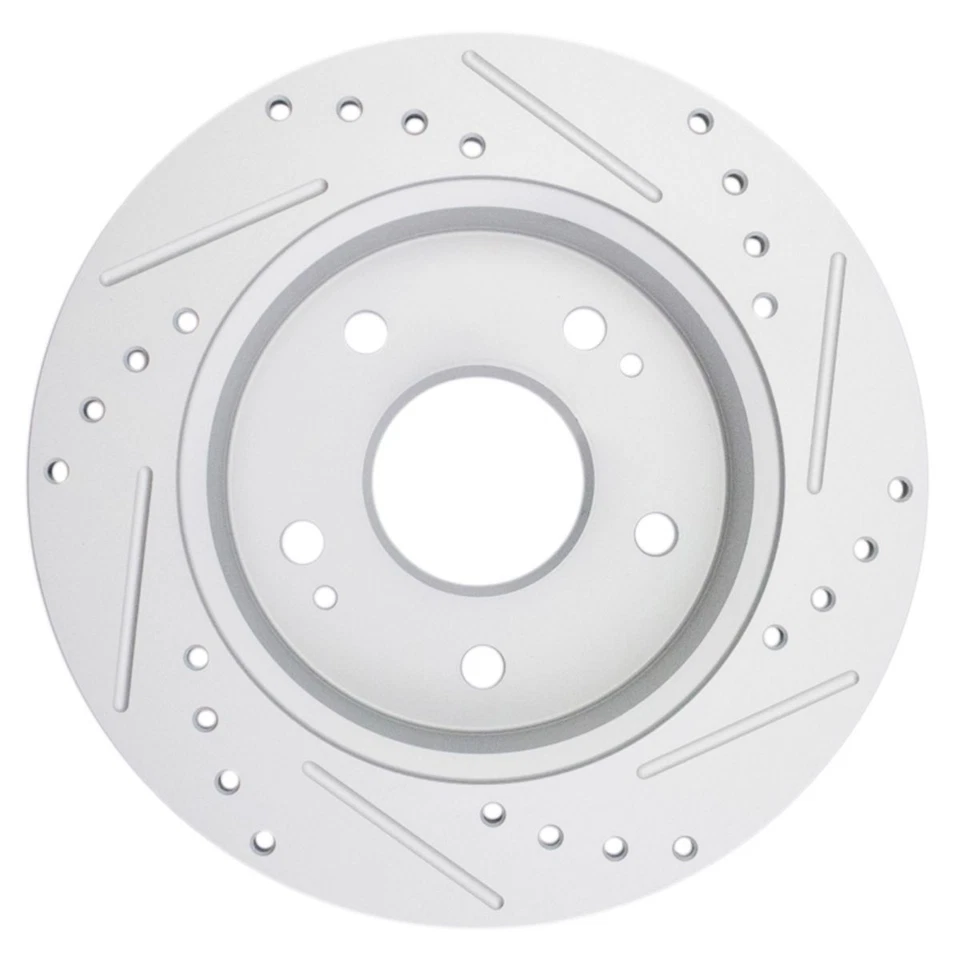 Front & Rear Brake Rotors Set For 1997-2001 Honda Prelude - Image 2 of 4