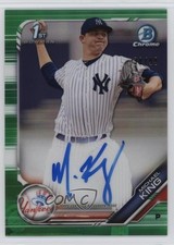 2019 Bowman Chrome Prospects Green Refractor 38/99 Mike King Michael Auto 1f86