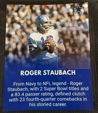 Roger Staubach 8x10 Photo