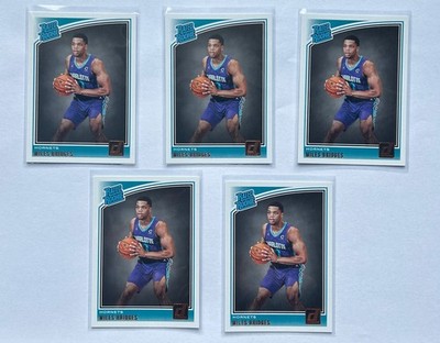 Miles Bridges 2018-19 Panini Donruss Rated Rookie Lot (5) Hornets #172