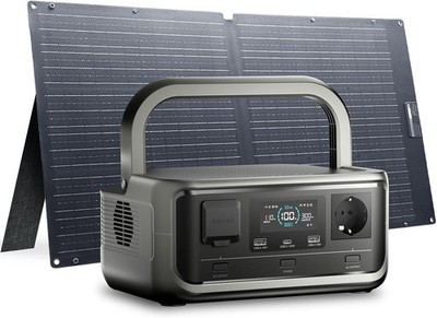 ALLPOWERS VOLIX P300 Solargenerator Set 256Wh Powerstation mit 100W Solarpanel