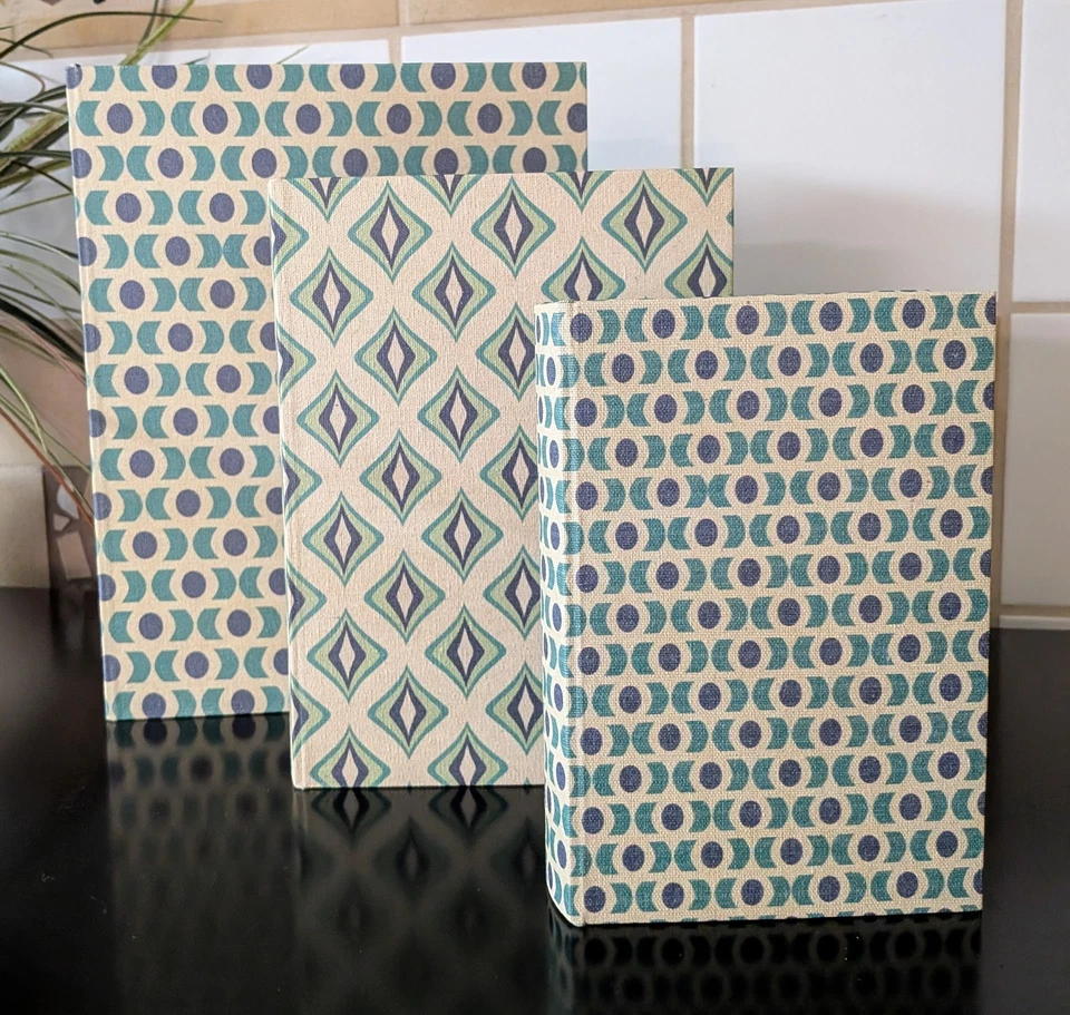 Canvas Faux Book Box Set - Image 3 of 4
