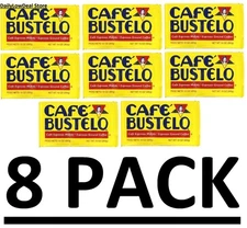 Café Bustelo Espresso Ladrillo de café molido tostado oscuro, 10 onzas 8 pack