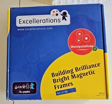Excellerations Building Brillance Bright Magnetic Frames Set of 68