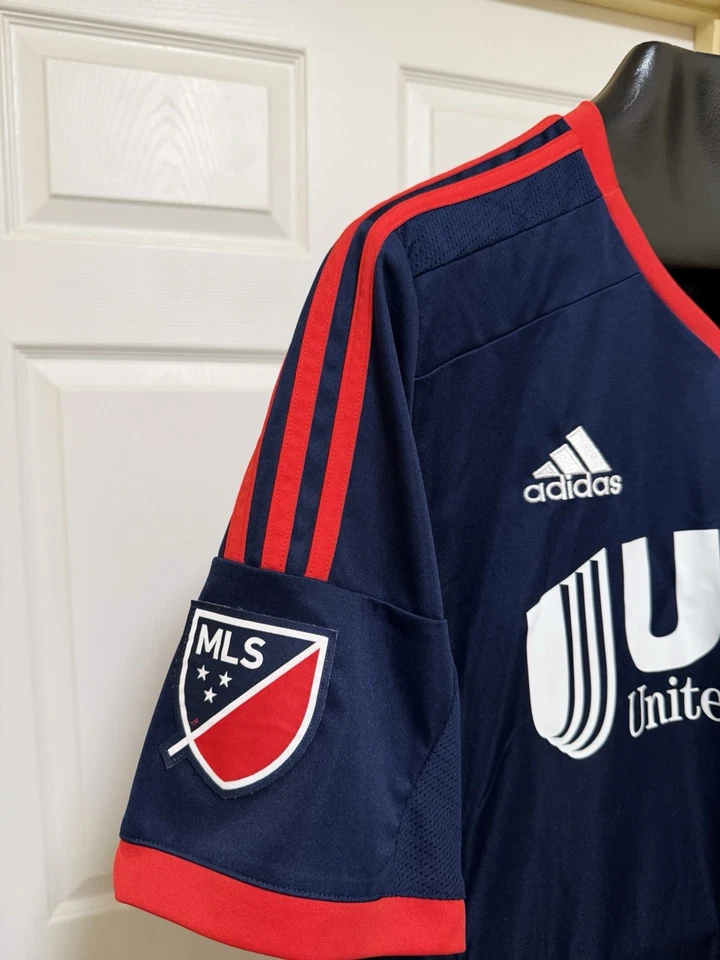 Adidas New England Revolution Soccer Jersey Mens Large - Image 3 of 4