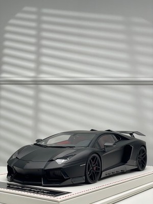 Lamborghini Aventador NOVITEC (Matte Black) [Davis & Giovanni] 1