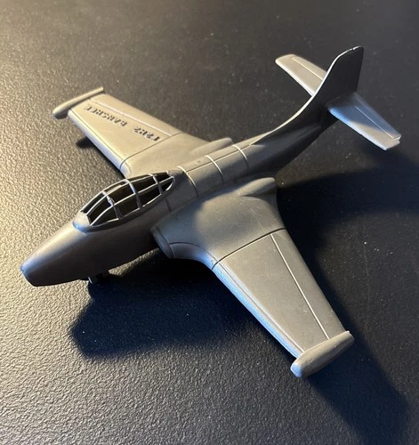 MARX F2H2 BANSHEE JET PLAYSET PART IN SILVER As-Is Damaged