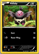 Vullaby 92/149 Boundaries Crossed Common NM Pokemon TCG