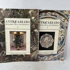 Rivista ANTIQUARIATO ENCICLOPEDIA DELLE ARTI DECORATIVE ed fabbri vol 1 e 2 1981