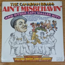 THE CANADIAN BRASS – AIN'T MISBEHAVIN' AND OTHER FATS WALLER HITS - VINYL LP X83
