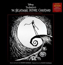 Tim Burton's The Nightmare Before Christmas- Danny Elfman Zoetrope New Sealed LP