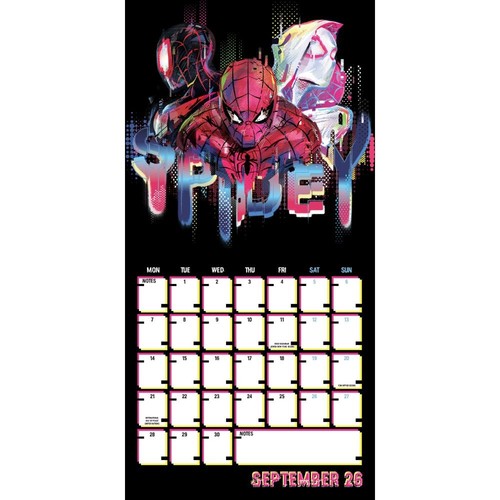 2026 Calendar 2026 Diary Marvel Studios & DC Comics Official Product - Picture 55 of 58