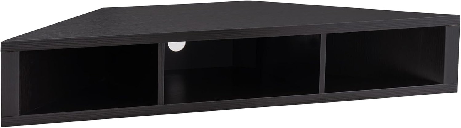 & Corner Shelf With Storage